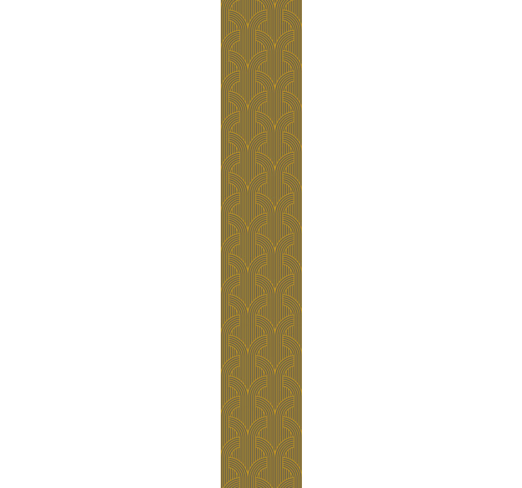 Papel pintado geométrico patrones de arco abstractos - TenVinilo