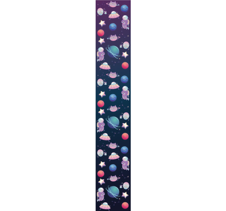 Papel pintado infantil aventura en el espacio exterior - TenVinilo