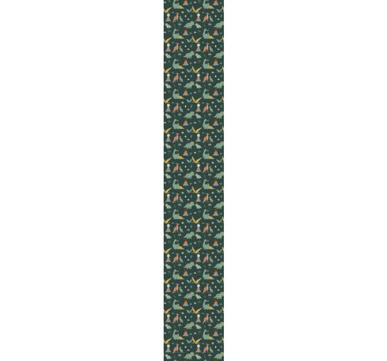 Papel pintado dinosaurios encanto de patrones dinosaurios - TenVinilo