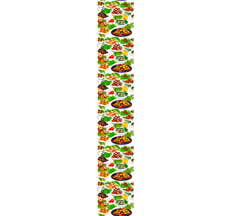 Papel pintado cocina delicias culinarias - TenVinilo