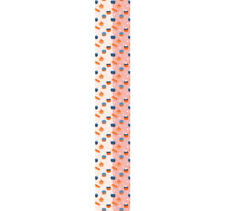 Papel pintado cocina motivo de dulces - TenVinilo