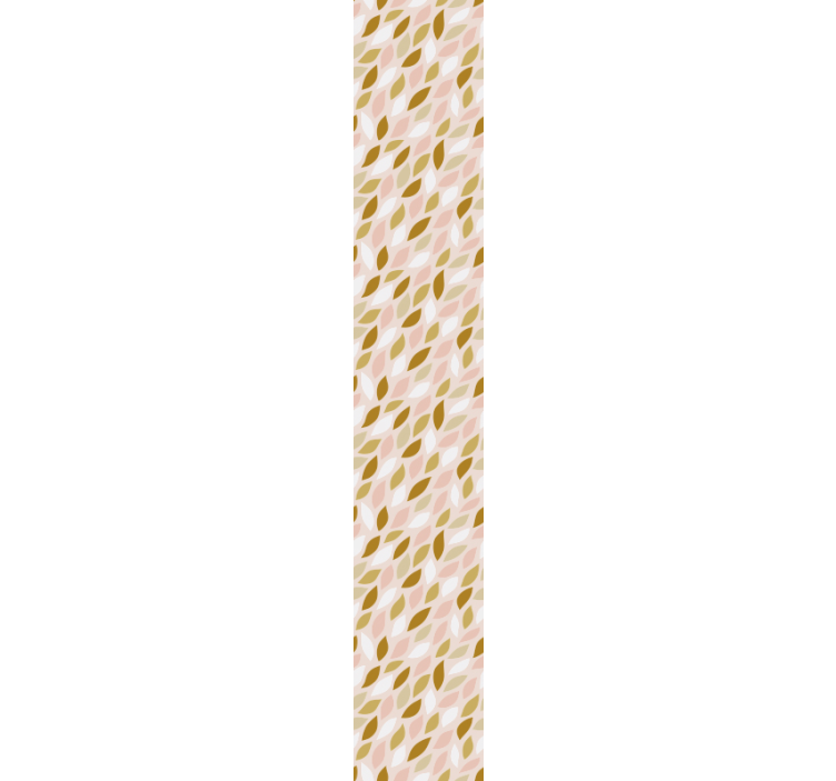 Papel pintado hojas patrón de hojas de otoño - TenVinilo