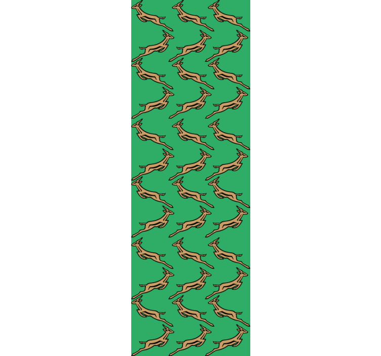 Papel pintado animal gacelas corriendo - TenVinilo