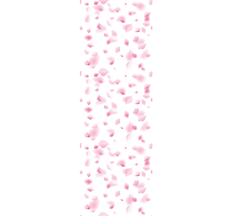 Papel pintado flores motivo de pétalo - TenVinilo