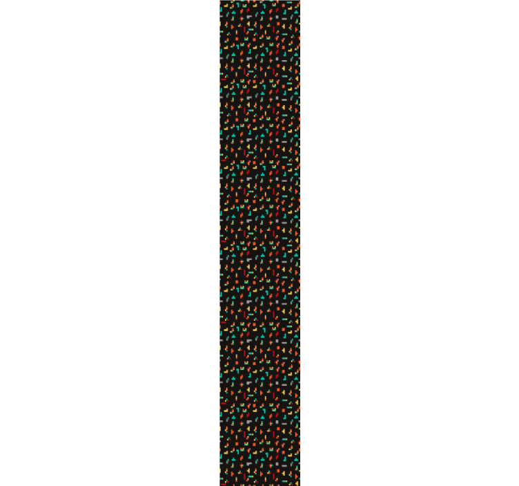 Papel pintado geométrico formas de juego coloridas - TenVinilo