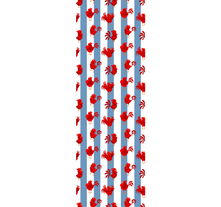 Papel pintado animal patrón de rayas de langosta - TenVinilo