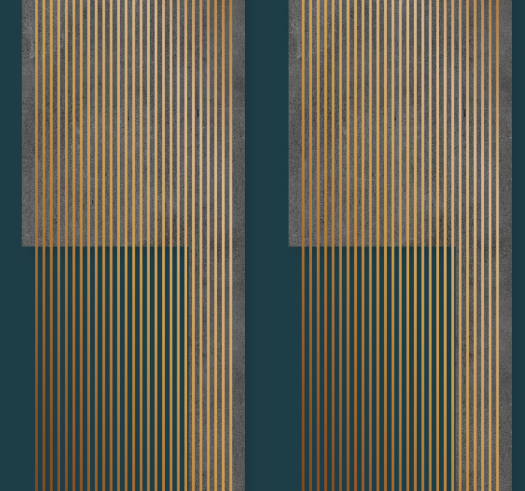Papel pintado oficina rayas estilo lujosas - TenVinilo