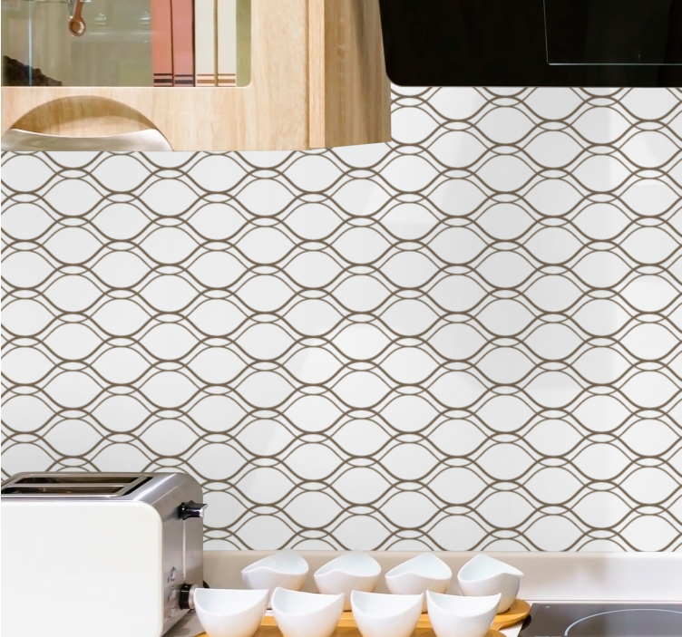 Papel pintado rayas horizontales diseño estampado elegante - TenVinilo