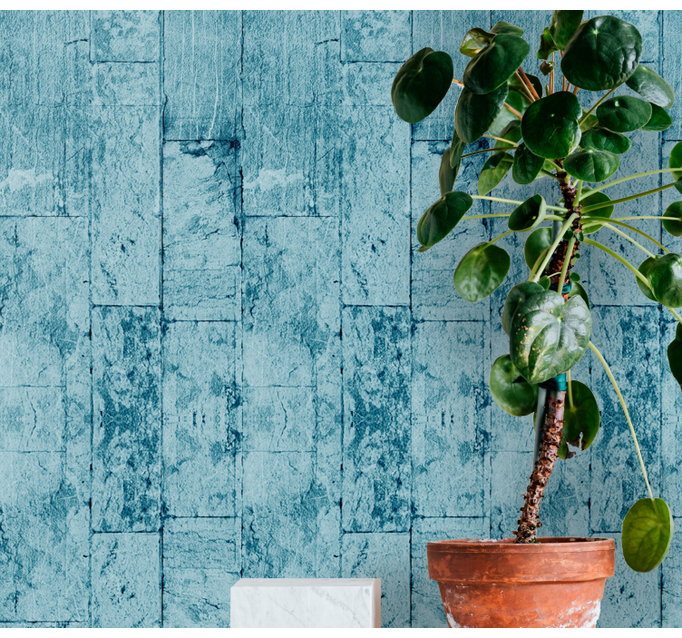 Papel pintado ladrillos ilusión de ladrillo texturizado - TenVinilo