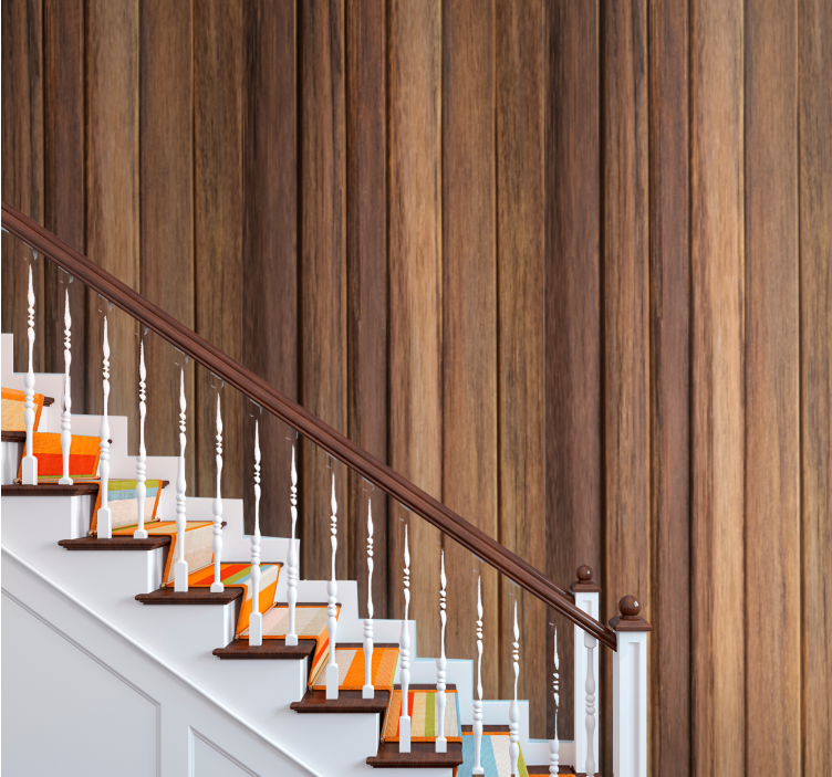 Papel pintado madera envejecida - TenVinilo