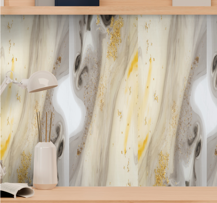 Papel pintado mármol elegante diseño gris - TenVinilo