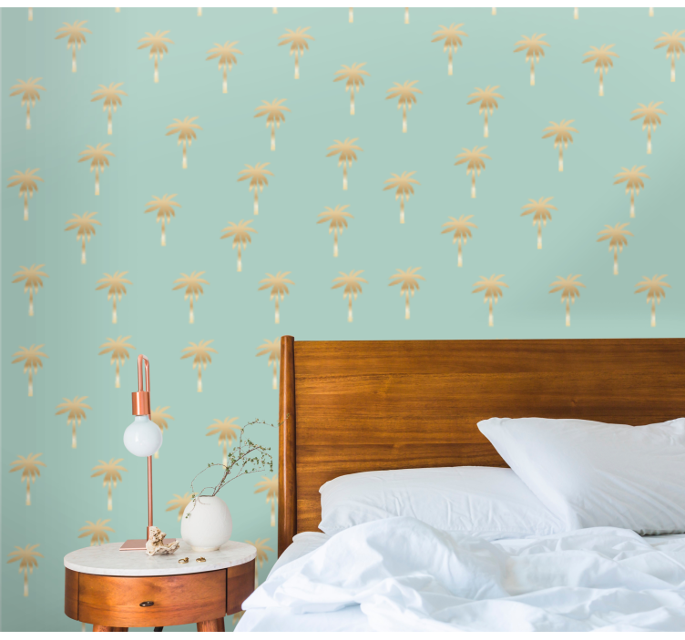 Papel pintado naturaleza patrón de nubes lluviosas - TenVinilo