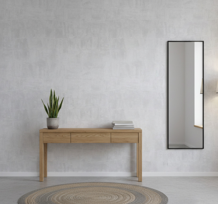 Papel pintado piedra concreto gris claro - TenVinilo