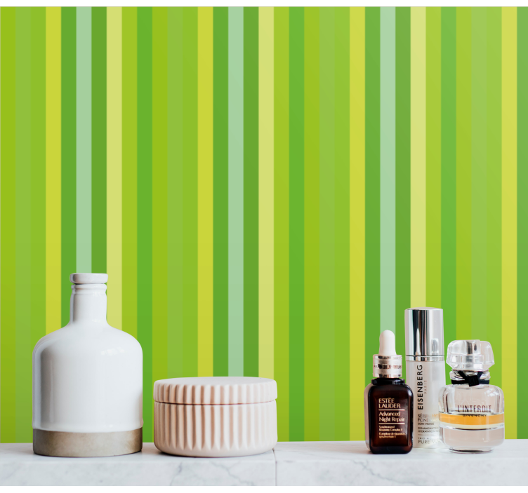 Papel pintado rayas verticales fondo rayado - TenVinilo