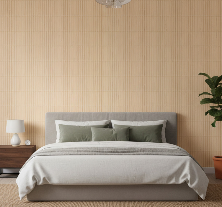 Papel pintado texturas patrón bambú - TenVinilo