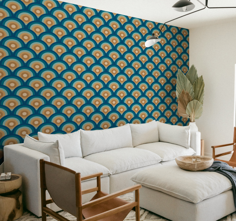 Papel pintado vintage años 60 - TenVinilo