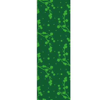 Papel pintado hojas vegetación botánica - TenVinilo