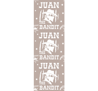 Papel pintado bebé tema de vaquero - TenVinilo